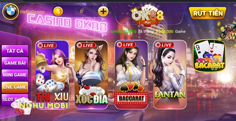 Live game cá cược trực tiếp