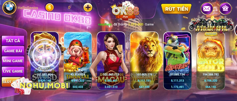 Slot game đổi thưởng tại cổng game bài