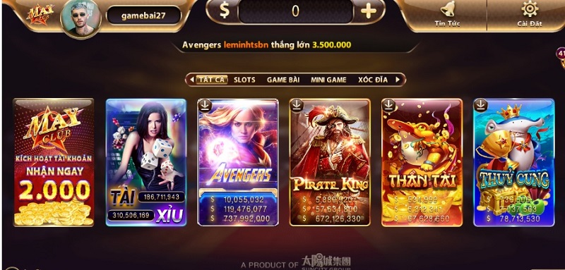 Cổng game May Club sở hữu kho game đáng chơi nhất hiện nay