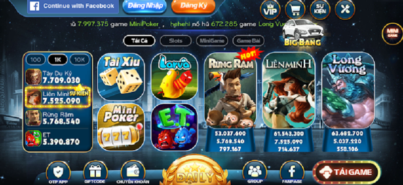 Mini Game Bầu cua B79 Club 