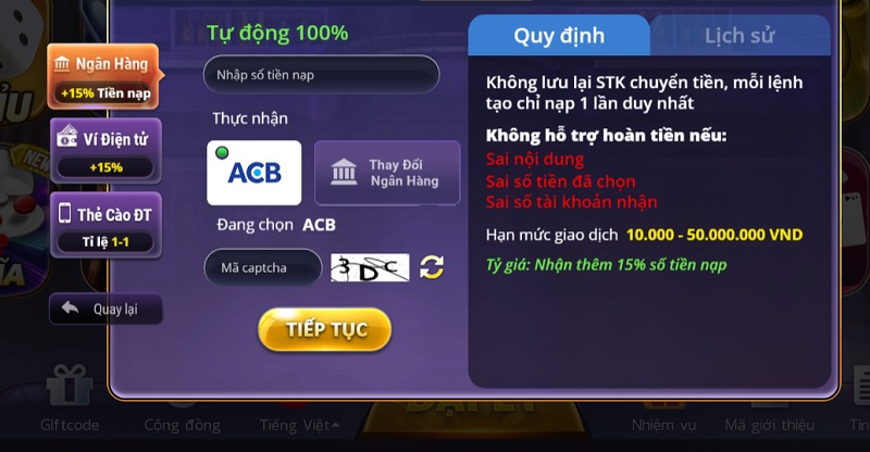 Các hình thức thanh toán tiện lợi và đa dạng cho anh em