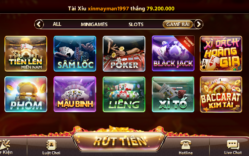 Cách thức tham gia game bài đổi thưởng Xì dách Nhất Vip