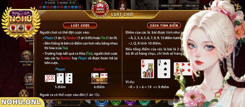 Quy tắc chia bài Baccarat Hitclub dễ hiểu cho người mới