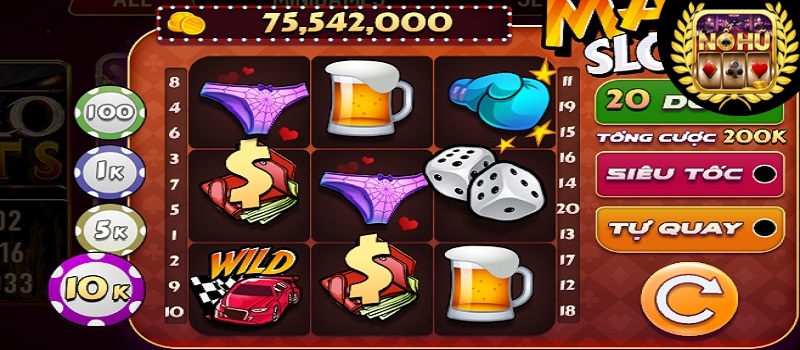 Chơi Man Slots Man Club với mức tiền cược thấp