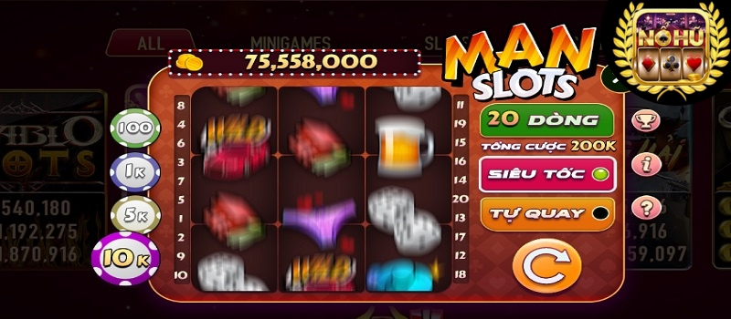 Luôn biết đặt ra kế hoạch Man Slots Man Club