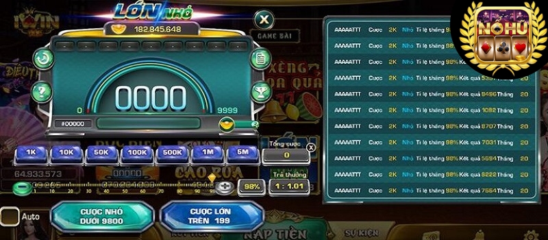 Hướng dẫn cách chơi game mini Lớn Nhỏ Iwin Club