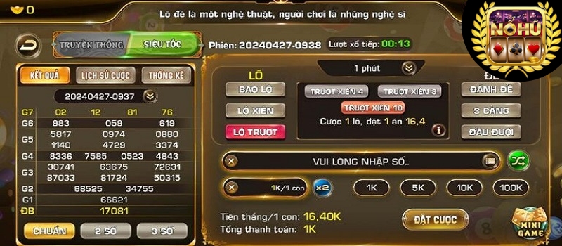 Luật chơi game Lô Đề Siêu Tốc Iwin Club đúng chuẩn