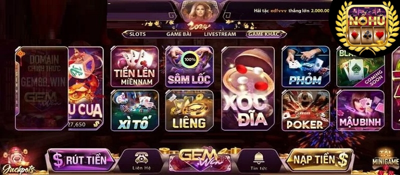 Giới thiệu đôi nét thông tin về game bài Sâm Lốc Gemwin