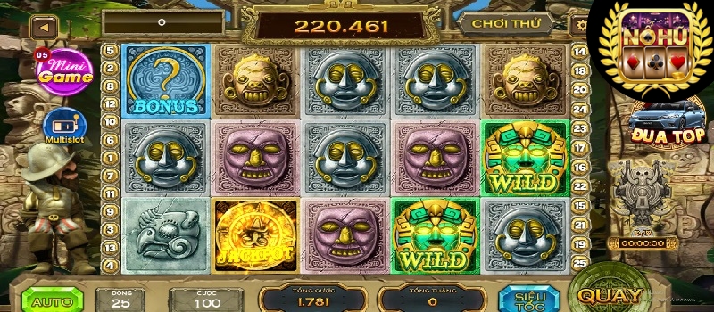 Hướng dẫn cách chơi game slot Gonzos Quest Choáng Club