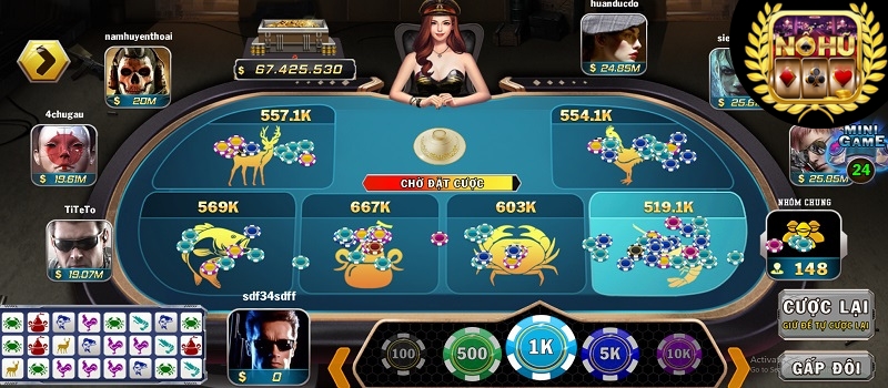 Luật chơi game Bầu Cua B52 Club