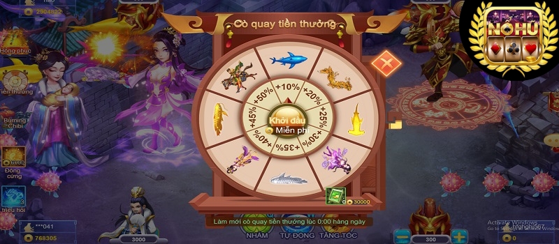 Luật chơi game Vua Cá Tam Quốc King Fun chi tiết