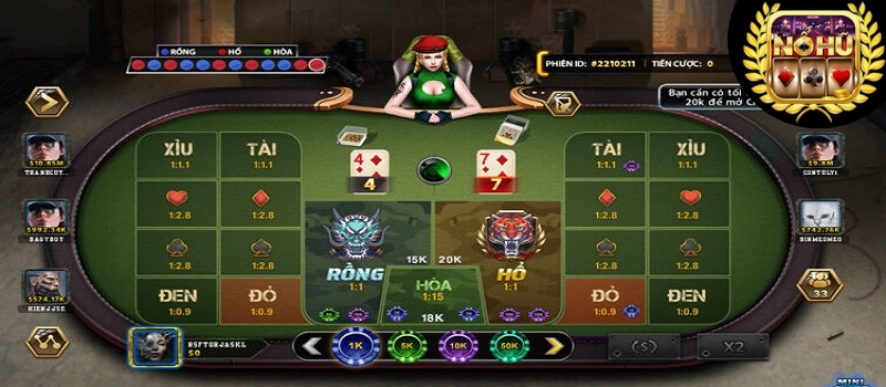 Luật chơi game Rồng & Hổ Man Club dễ hiểu